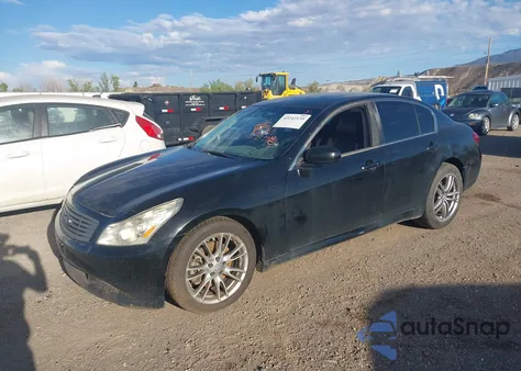 2008 Infiniti G35 Journey z USA, uszkodzony, nr VIN JNKBV61E38M219139